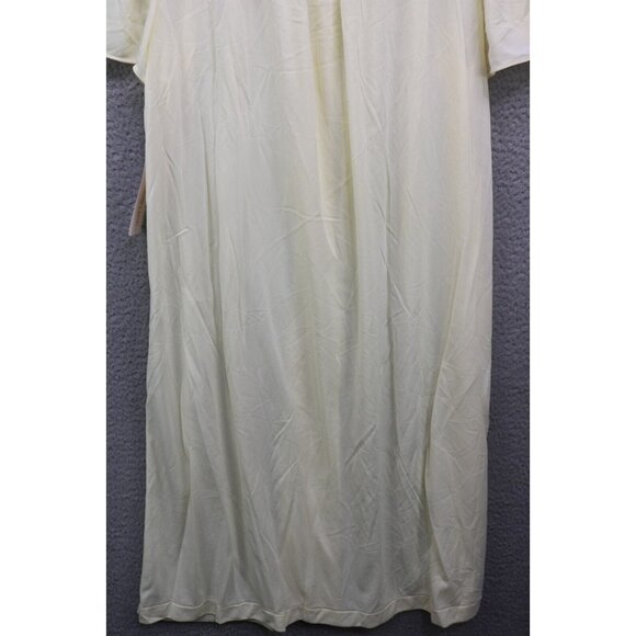 Shadowline Vtg. Yellow Embroidered Gown & Robe Set-Medium-New w/Tags-Y2K - Picture 14 of 15